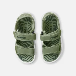 Outlet Reima Bungee sandaler til barn, Greyish Green Sandaler Og Badesko