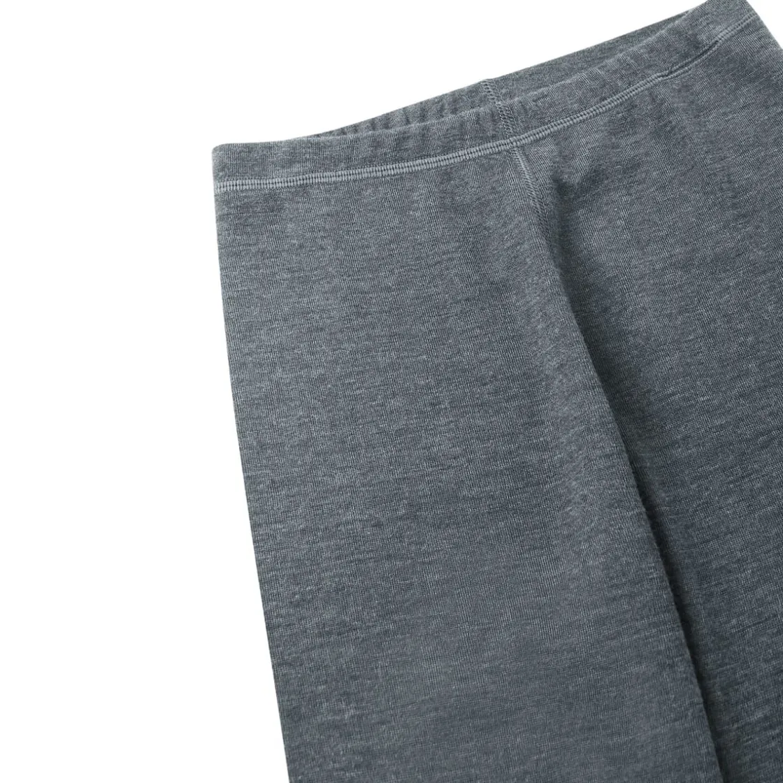 Discount Kinsei ull/viskose-sett til barn, grey melange Ullbukser 8-16 År | Ullbukser Gutt 3-10 År