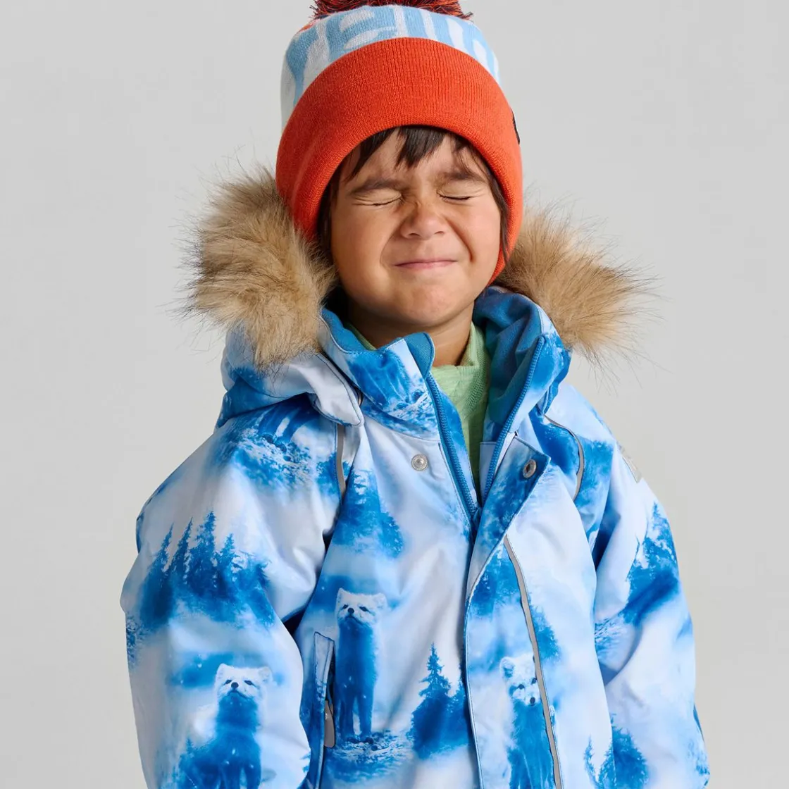 Outlet Lappi vinterdress til småbarn, Soft Navy Parkdresser & Vinterdresser Baby