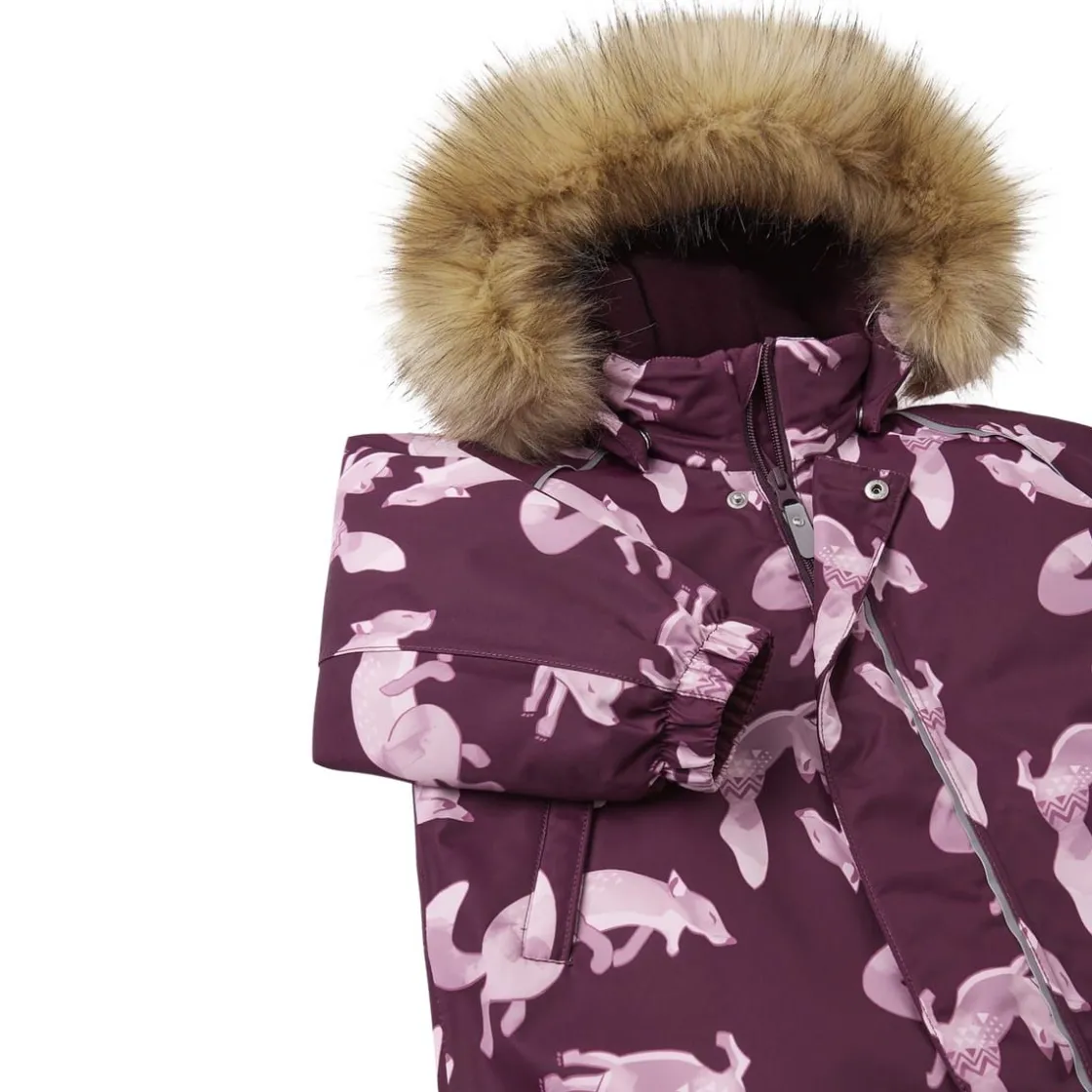 Fashion Lappi vinterdress til baby, deep purple Parkdresser & Vinterdresser Baby