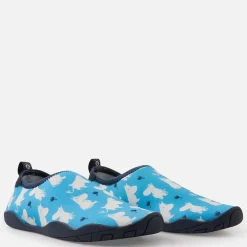 Discount Reima Moomin Lean badesko til barn, Turquoise Blue Sandaler Og Badesko