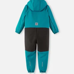 Outlet Nurmes softshelldress til barn, Aquatic Blue Parkdresser & Vinterdresser Barn