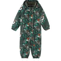 Hot Puhuri vinterdress til baby, thyme green Parkdresser & Vinterdresser Baby
