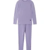 New Taitoa ullundertøy i ull/lyocell til barn, lilac amethyst Ullbukser 8-16 År | Ullbukser Gutt 3-10 År