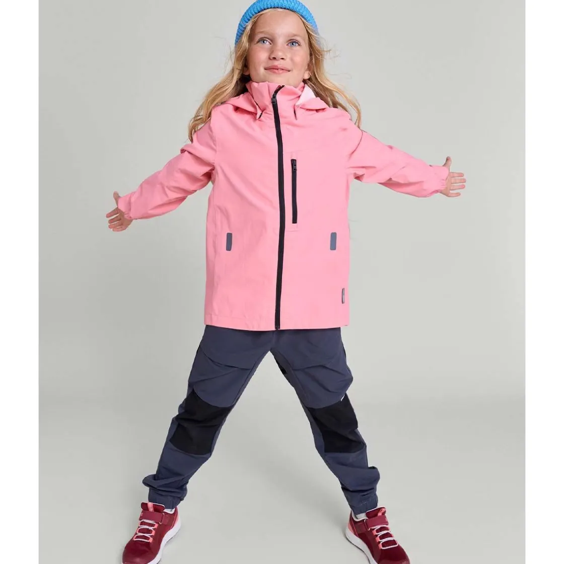 New Vaeltaa skallbukse til barn, Soft Black Ytterbukse Barn