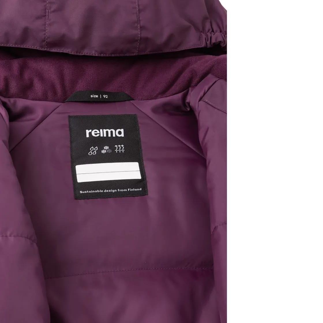 New tec Puhuri vinterdress baby, deep purple Parkdresser & Vinterdresser Baby