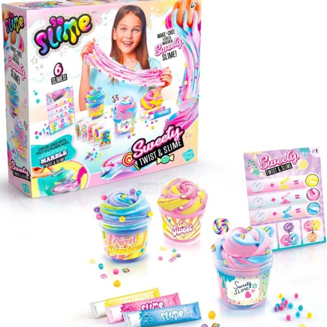 Sale Marble Twist and Slime Kit Hobby Og Kreativitet