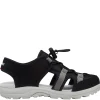Hot Sandvika SL sandaler til barn, black Sandaler Og Badesko