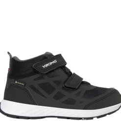 Online Veme Mid Reflex Gore-Tex overgangssko til barn, Black Overgangssko | Joggesko