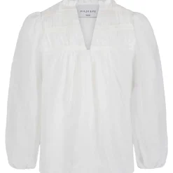 Clearance Lillian bluse til barn, Soft White Penklær Jente | Penklær Jente 8-16 År
