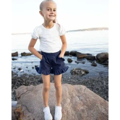 Discount Mina shorts til barn, Indigo Navy Shortser Jente 8-16 År | Shortser Baby Gutt