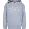Sale Poppy hettegenser til barn, Ice blue Gensere Jente 8-16 År | Gensere & Overdeler Gutt