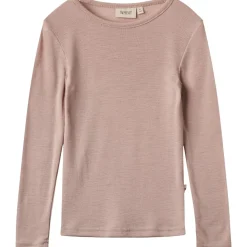 Outlet Wheat Alfi genser i ull til barn, dry rose Ullgensere Jente 3-10 År | Ullgensere Gutt 3-10 År