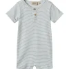 Sale Alfred romper til baby, blue stripe Rompere Baby Gutt