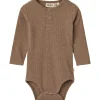 Clearance Benny body, coffee melange Bodyer Baby Jente | Bodyer Baby Gutt