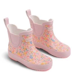 Outlet Wheat Beta gummistøvler til barn, multi flowers Gummistøvler/termostøvler