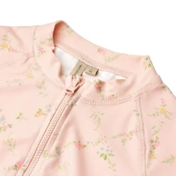 Outlet Cas UV-drakt til baby, checked flowers Badetøy Baby Jente