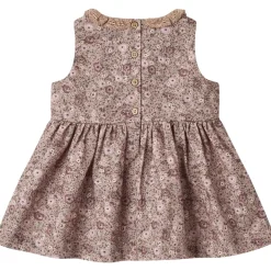 Sale Elma ermeløs kjole til baby, rose shadow flowers Penklær Baby Jente | Penklær Baby Gutt