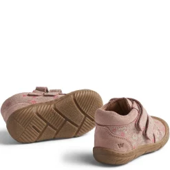 Outlet Wheat Ivalo joggesko til baby, rose white flowers Joggesko