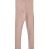 New Jules Rib jersey leggings til barn, powder Bukser & Tights Jente | Bukser & Tights Baby Jente