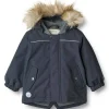 Online Wheat Kasper vinterjakke til baby, dark blue Jakker Barn | Jakker Baby