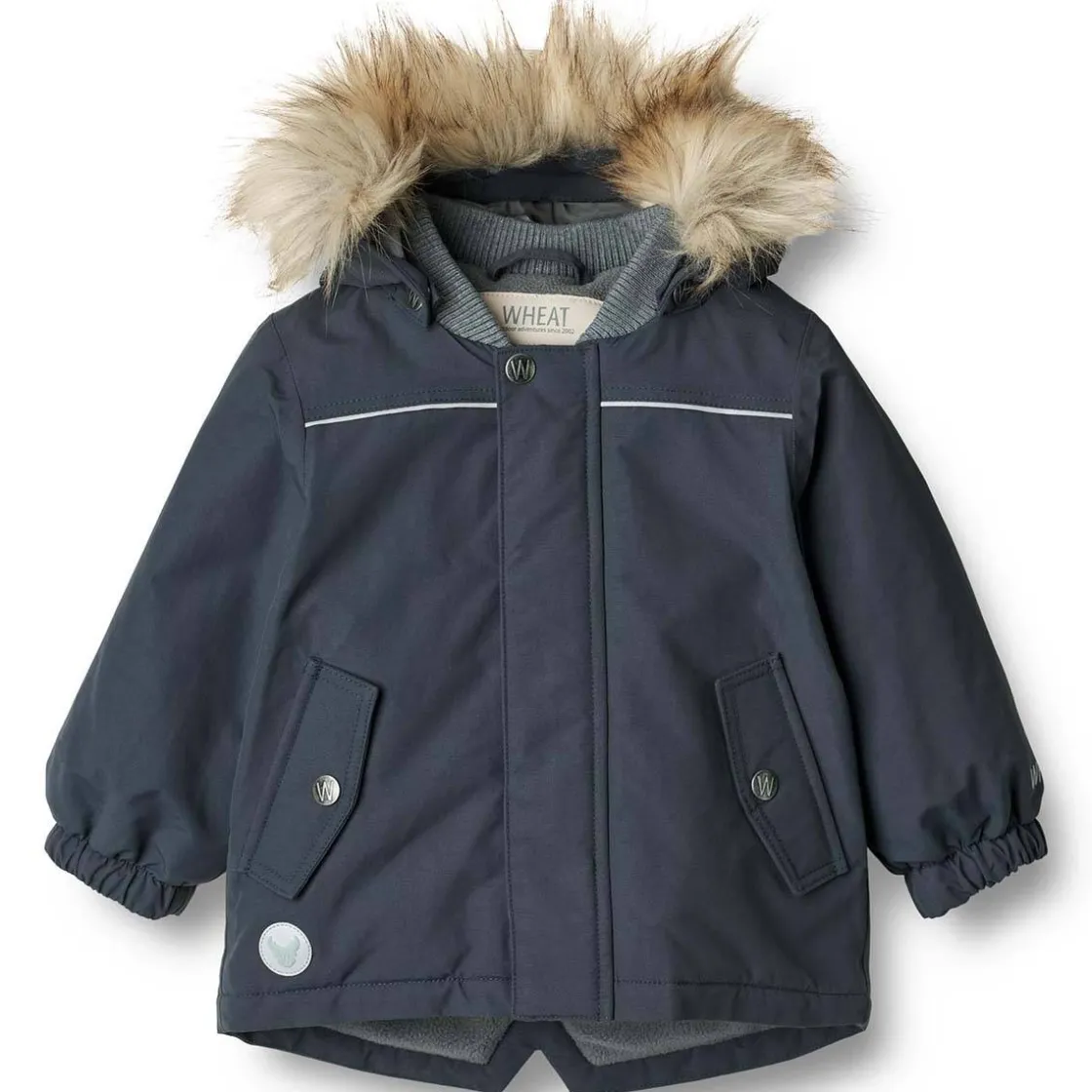 Online Wheat Kasper vinterjakke til baby, dark blue Jakker Barn | Jakker Baby