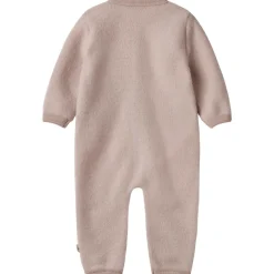Outlet Wheat Levi ullfleecedress til baby, dry rose Heldresser / Kjøredresser Baby | Heldresser & Pyjamaser Jente