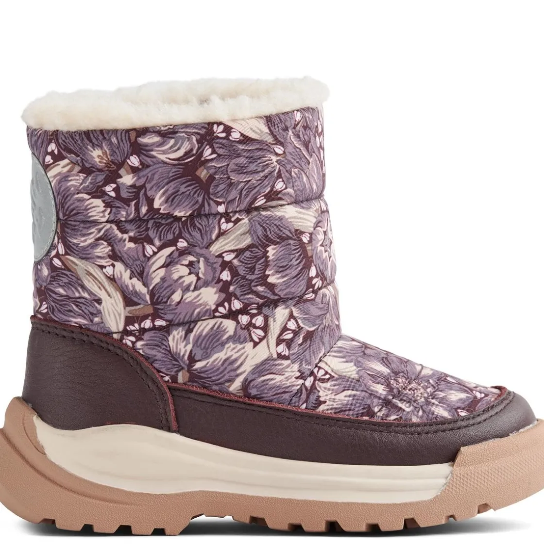 Clearance Wheat Liza Tex vintersko til barn, Purple dawn Vintersko