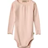 Fashion Lotta rib lace body, powder Bodyer Baby Jente