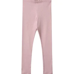 Hot Maddy Ribb leggings til barn, lavender mist Bukser & Tights Jente | Bukser & Tights Baby Jente