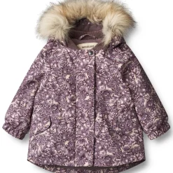 Sale Wheat Mathilde vinterjakke til baby, Purple tulips Jakker Barn | Jakker Baby