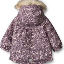 Sale Wheat Mathilde vinterjakke til baby, Purple tulips Jakker Barn | Jakker Baby