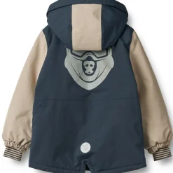 Best Wheat Mekkel vinterjakke til barn, Dark blue Jakker Barn