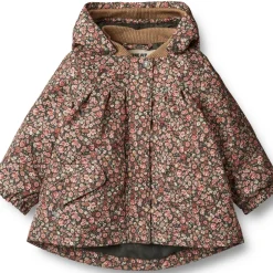 Fashion Wheat Mimmi vinterjakke til småbarn, eggplant buttercups Jakker Barn | Jakker Baby