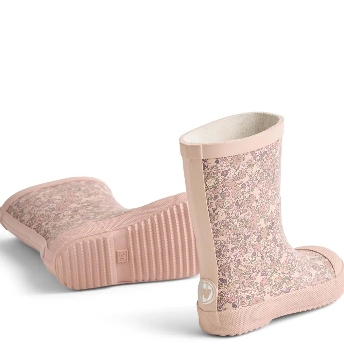 Outlet Wheat Muddy gummistøvler til barn, powder flower meadow Gummistøvler/termostøvler