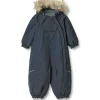 Hot Wheat Nickie vinterdress til baby, dark blue Parkdresser & Vinterdresser Baby