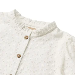 Fashion Petrine bluse til barn, ivory Penklær Jente | Juleantrekk Til Jente