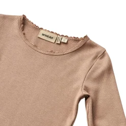 New Reese rib lace genser til barn, nugat rose Gensere & Overdeler Jente | Gensere & Overdeler Gutt
