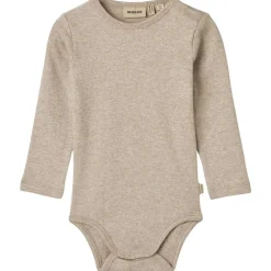 Best Spencer Rib body, gravel melange Bodyer Baby Jente | Bodyer Baby Gutt