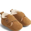 Outlet Wheat Taj ulltøfler til baby, cinnamon Tøfler