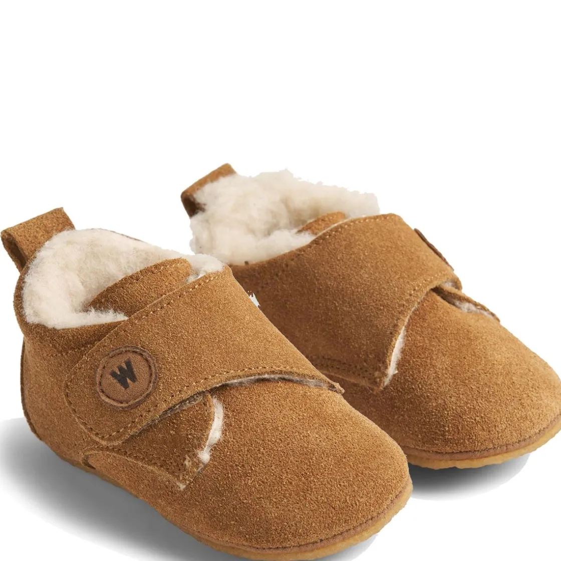 Outlet Wheat Taj ulltøfler til baby, cinnamon Tøfler