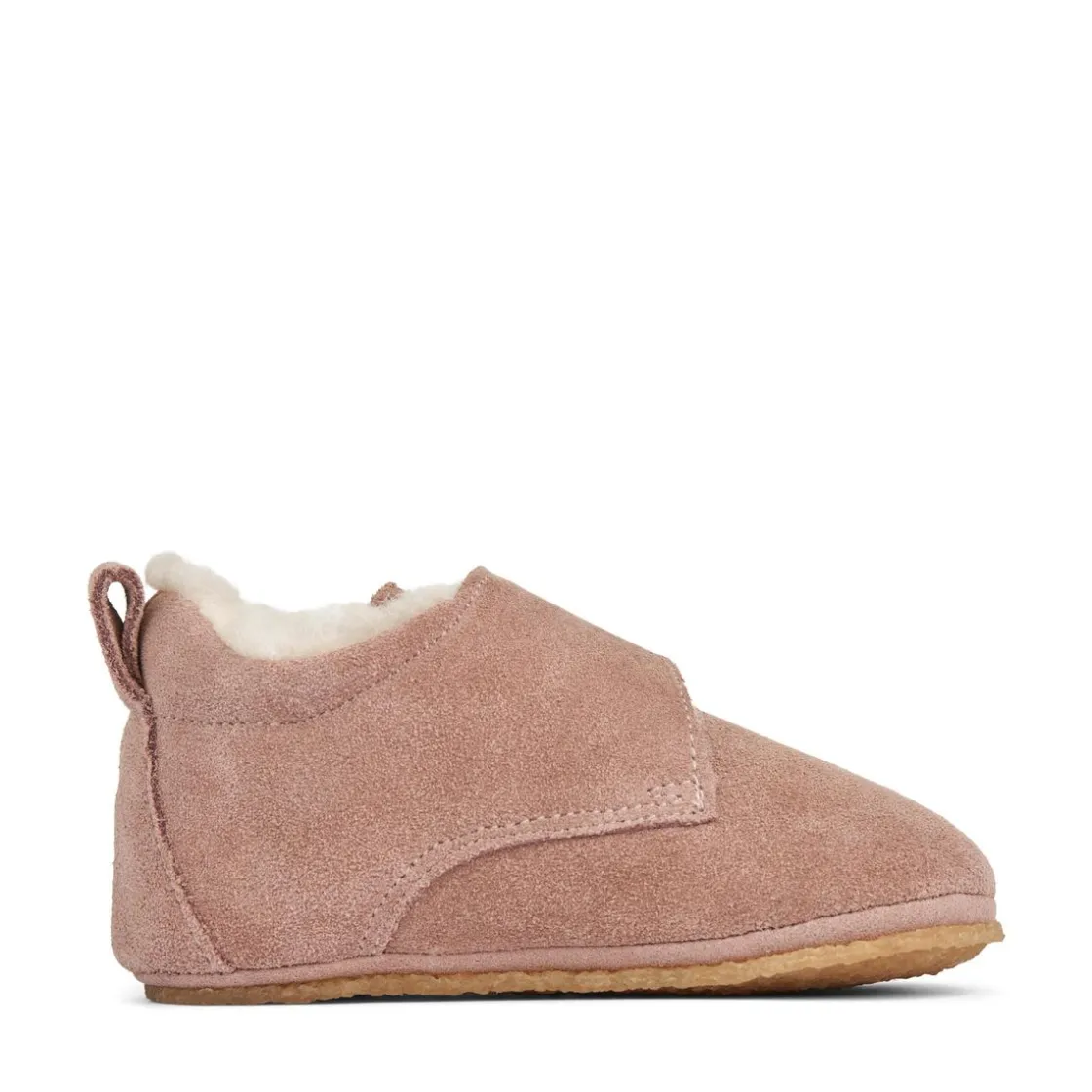 Best Wheat Taj ulltøfler til baby, dusty rouge Tøfler