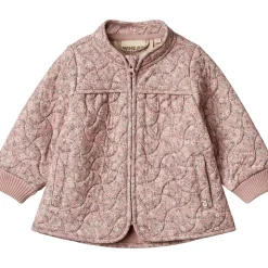 Discount Wheat Thilde termojakke til baby, powder flower meadow Jakker Barn | Jakker Baby