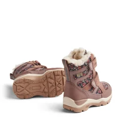 Clearance Wheat Trailor Tex vintersko til barn, dusty rouge Vintersko