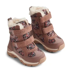Clearance Wheat Trailor Tex vintersko til barn, dusty rouge Vintersko