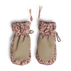 Hot Wheat zip vintervotter til baby, rose dust flowers Votter Og Vanter Baby